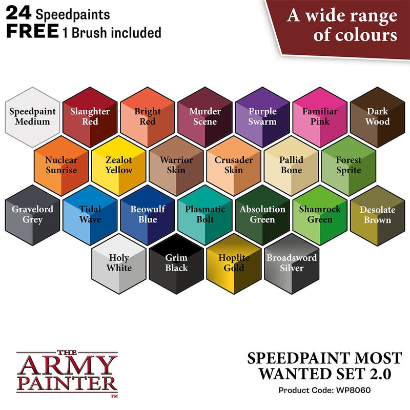 Speedpaint 2.0 Most Wanted Set