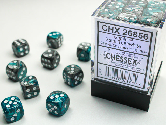 Chessex 16 MM Dice Set : Gemini