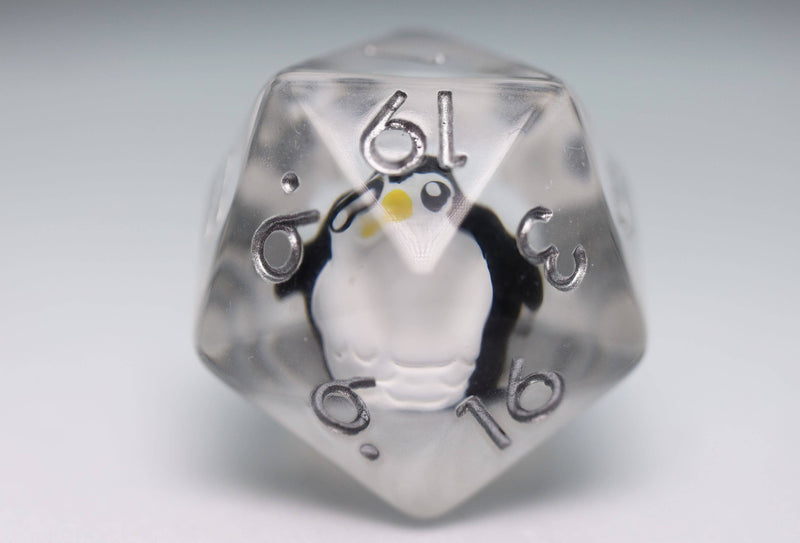Baby Penguin RPG Dice Set