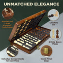 15” Tournament Chess Set – Professional Chess Board