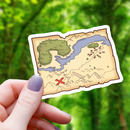 Adventurer Book Sword Sticker - 3"