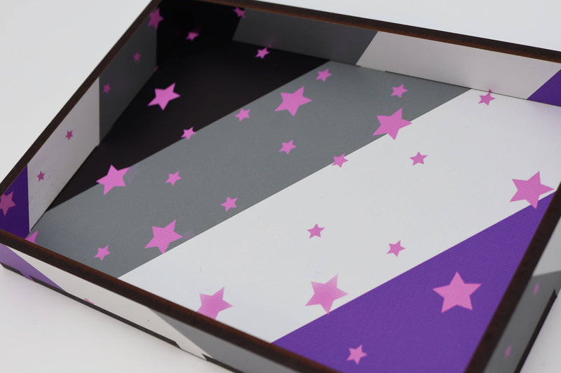 Chromatic Pride Dice Tray - Asexual