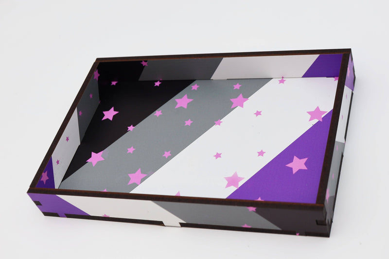 Chromatic Pride Dice Tray - Asexual