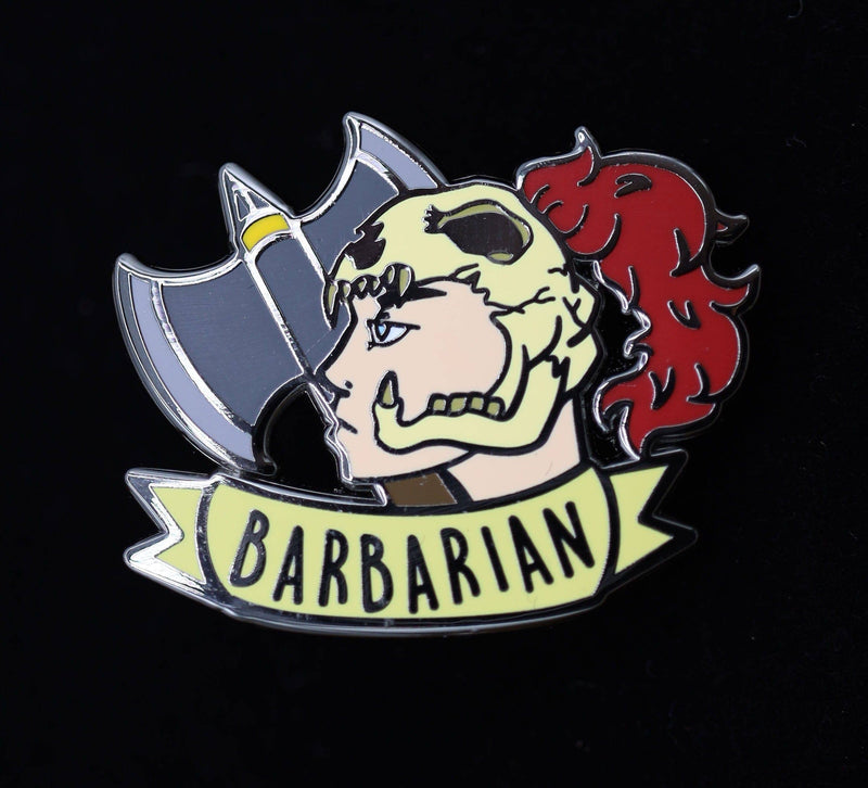 Banner Class Pin - Barbarian