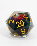 Emberglow Gaming: 33mm Sharp Edge D20