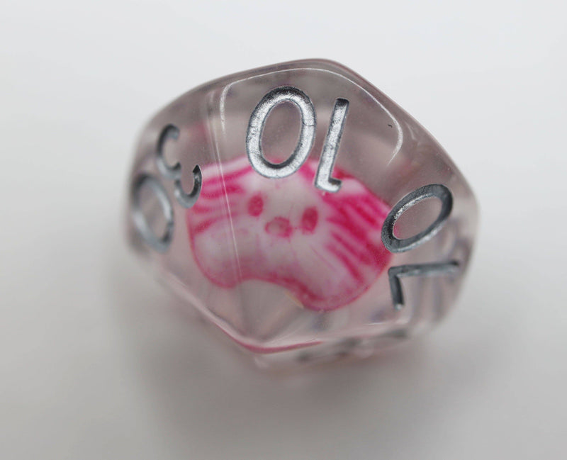 Anime Kitty RPG Dice Set