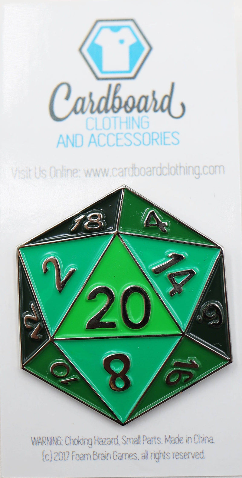 D20 Pin: Green