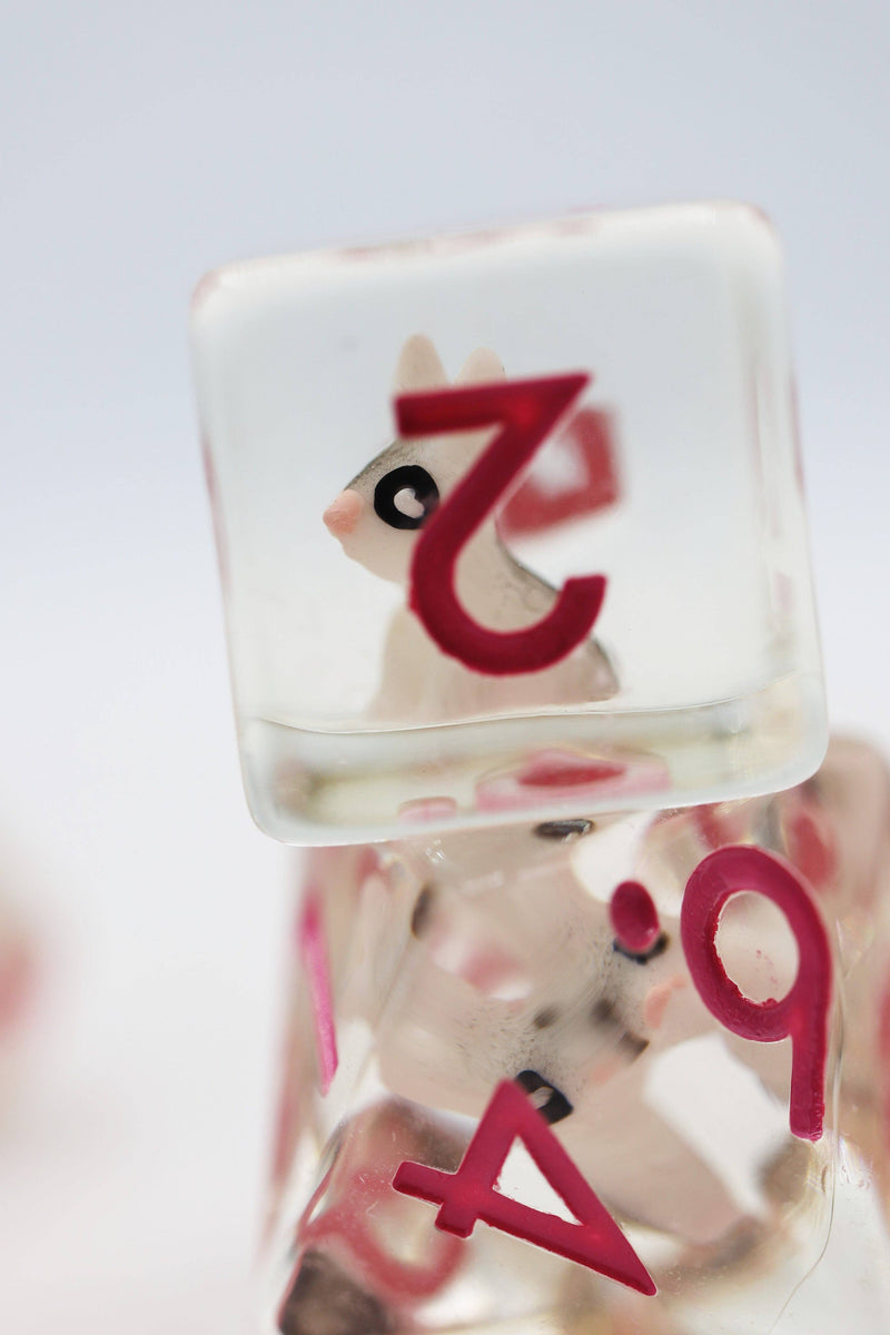 Backyard Bunny RPG Dice Set