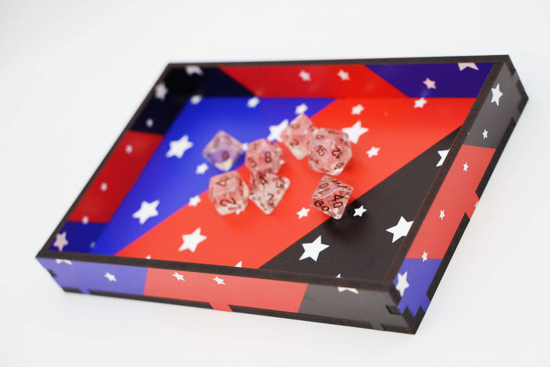 Chromatic Pride Dice Tray - Polyamorous
