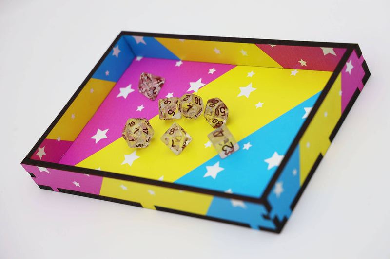Chromatic Pride Dice Tray - Pansexual