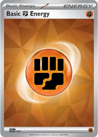 Basic Fighting Energy (014)(Holo) [Scarlet & Violet: Stellar Crown]