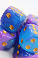 12 piece Pip D6s - Stratus Glitter