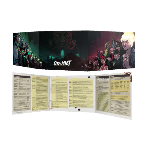 City of Mist: Master of Ceremonies Screen