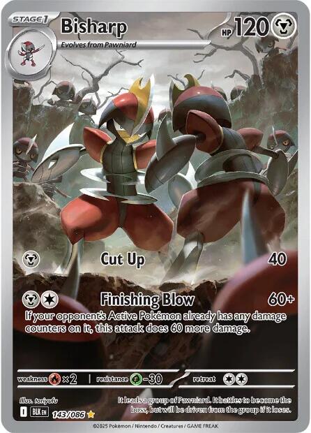 Bisharp (143/086) [Scarlet & Violet: Black Bolt]