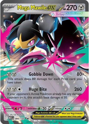 Mega Mawile ex (094/132) [Mega Evolutions: Base Set]
