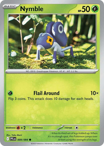 Nymble (009/094) [Mega Evolution: Phantasmal Flames]
