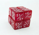 +1/+1 Pearl Red Counters for Magic - Set of 8