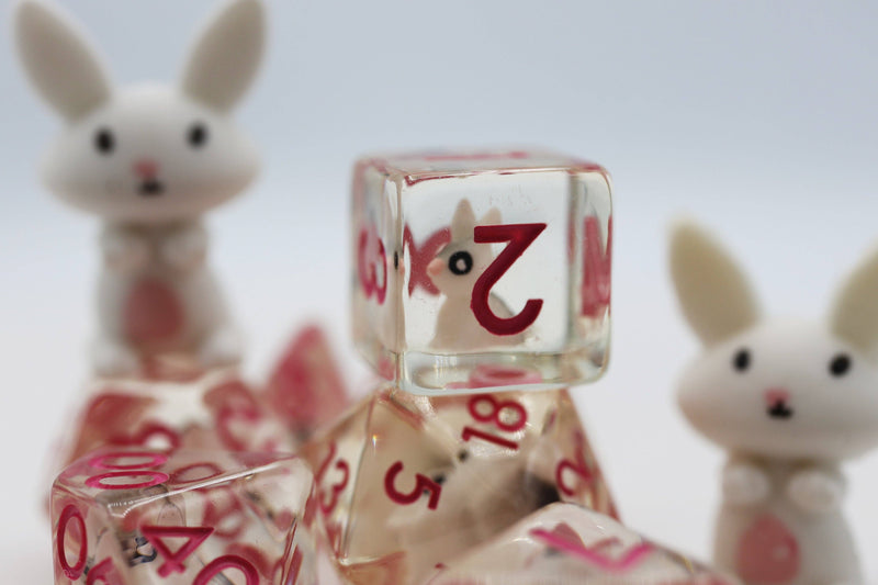 Backyard Bunny RPG Dice Set