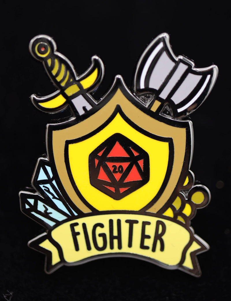 Banner Class Pin - Fighter