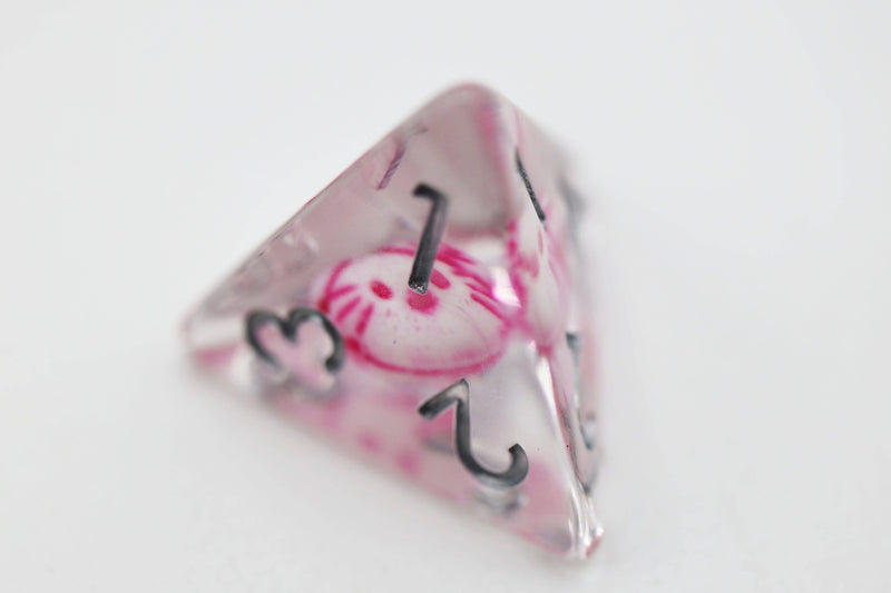 Anime Kitty RPG Dice Set