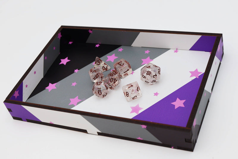 Chromatic Pride Dice Tray - Asexual