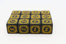 12 piece D6's - Magic Burst Yellow