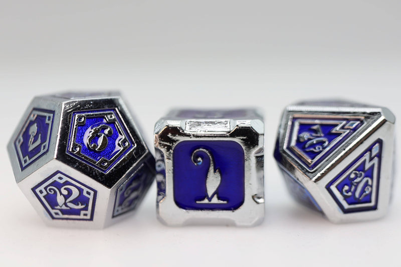 Alchemist Metals: Lightning - Metal RPG Dice Set