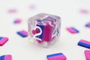 Bisexual Flag RPG Dice Set