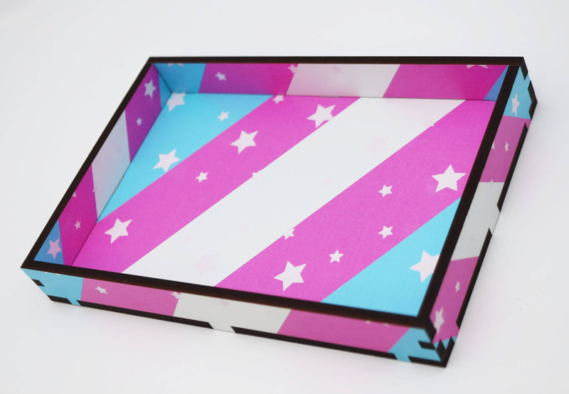 Chromatic Pride Dice Tray - Transgender