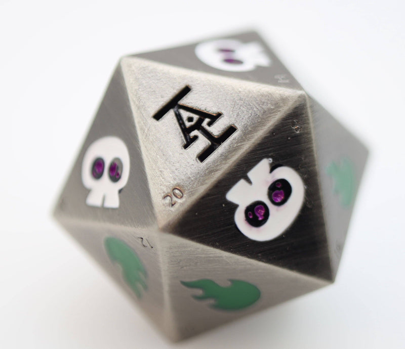 Acquisitions Inc Death Saving Throw 35mm Metal D20
