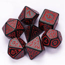 Cryptic Knots: Dried Blood RPG Dice Set
