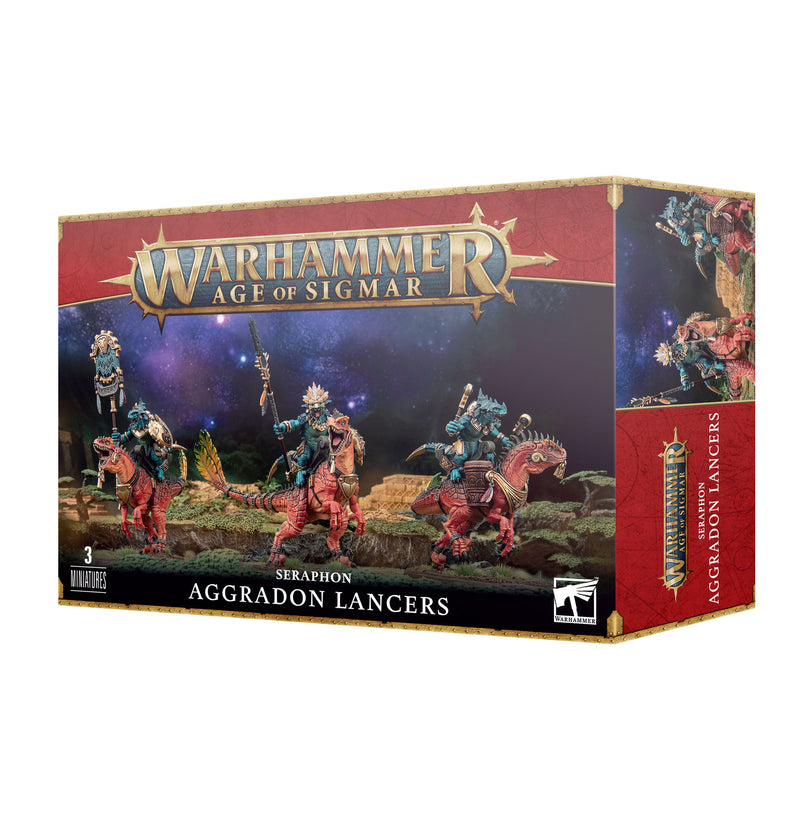 AOS: Seraphon: Aggradon Lancers
