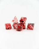 Emberglow Dice: Acrylic Dice in Glass Vials