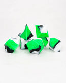 Emberglow Dice: Silicone Set in Glass Vial