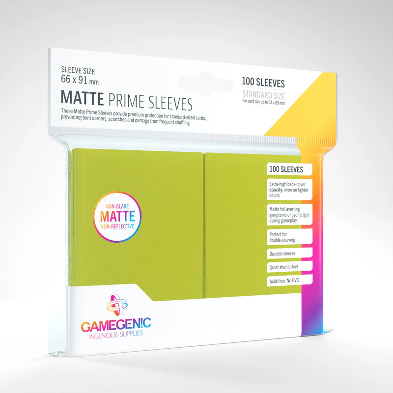 GameGenic: Matte Prime Sleeves