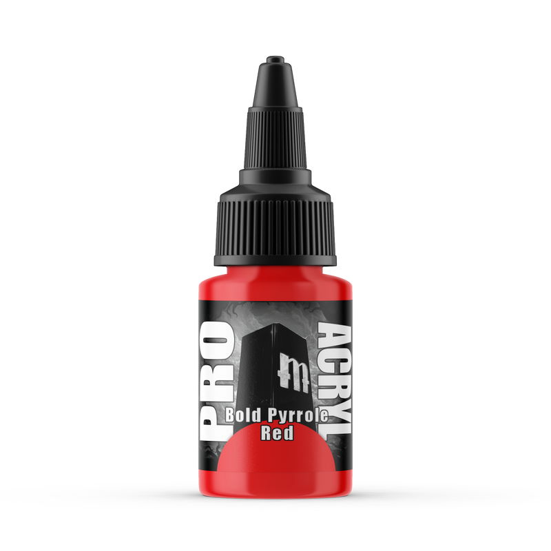 003-Pro Acryl Bold Pyrrole Red
