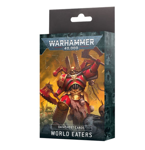 WH40K: World Eaters: Datasheet Cards