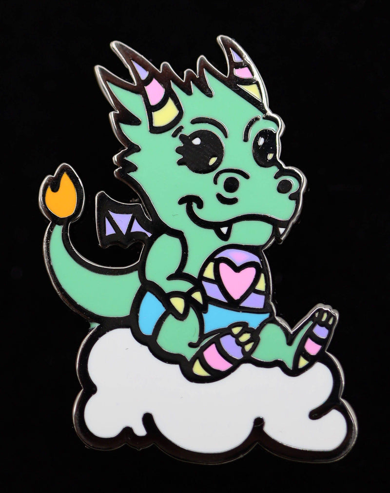 Baby Monster Pin - Dragon