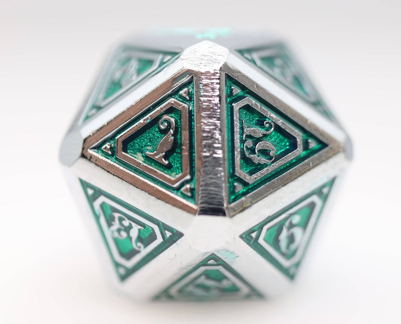 Alchemist Metals: Acid - Metal RPG Dice Set