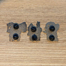 Bard Class Frog Hard Enamel Pin - 1.5"