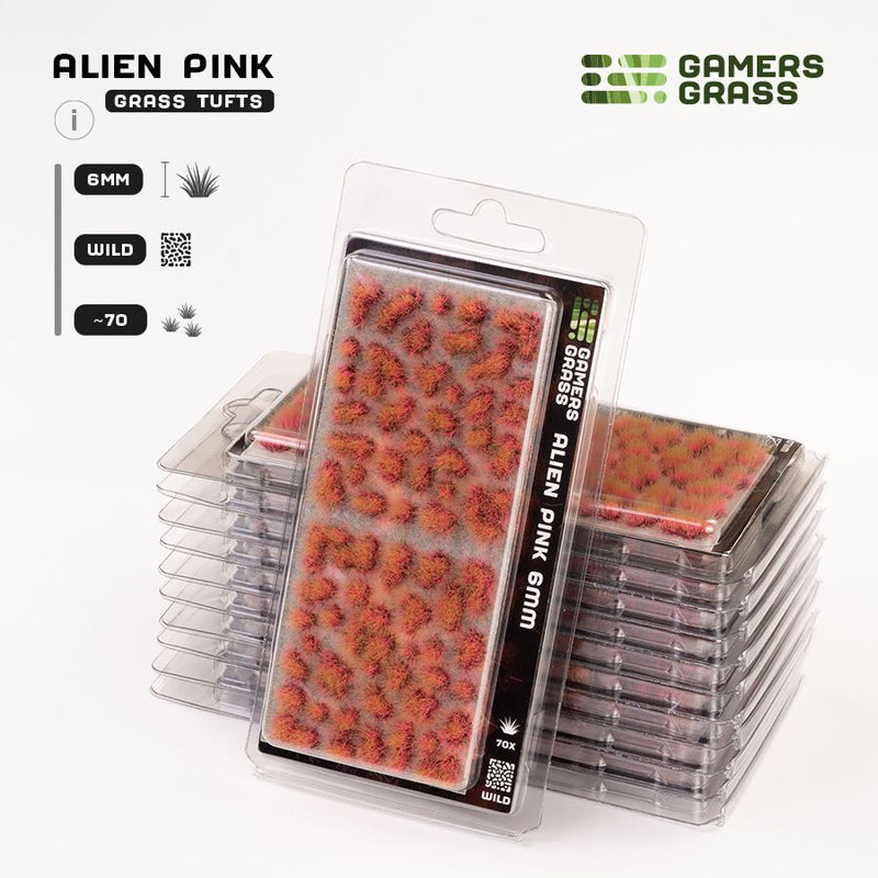 Alien Tufts 6mm - Alien Pink Wild