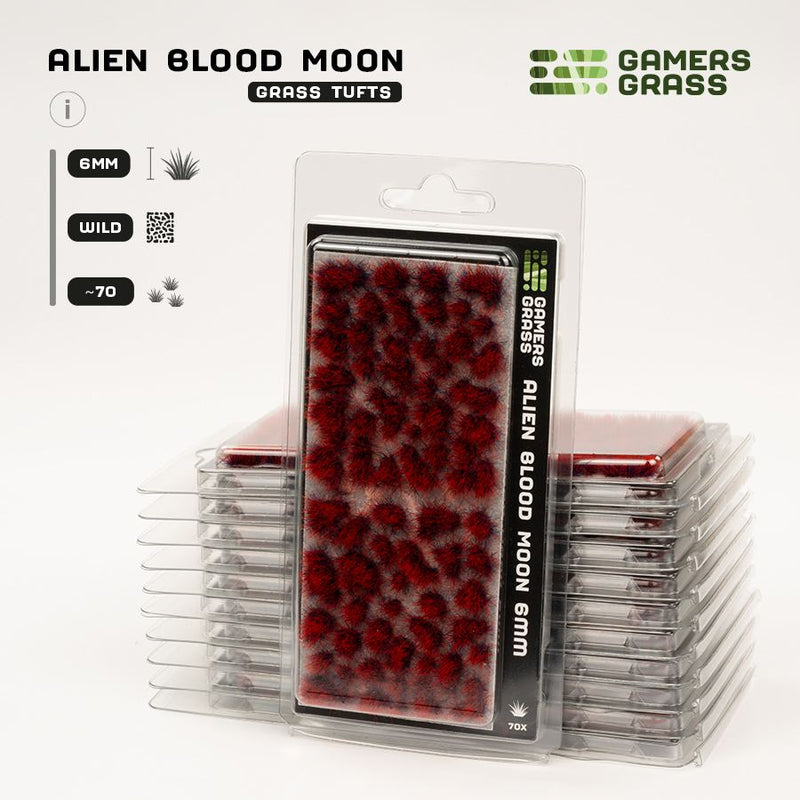 Alien Tufts 6mm - Alien Blood Moon Wild
