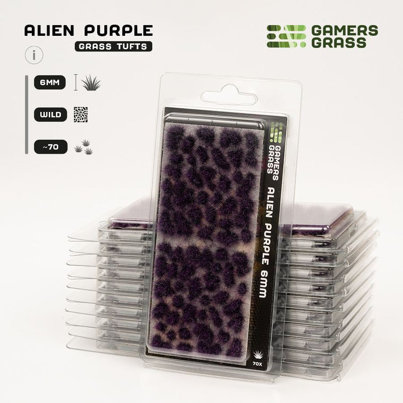 Alien Tufts 6mm - Alien Purple Wild