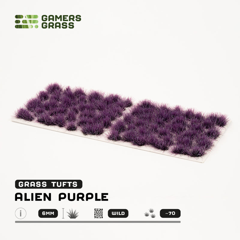 Alien Tufts 6mm - Alien Purple Wild