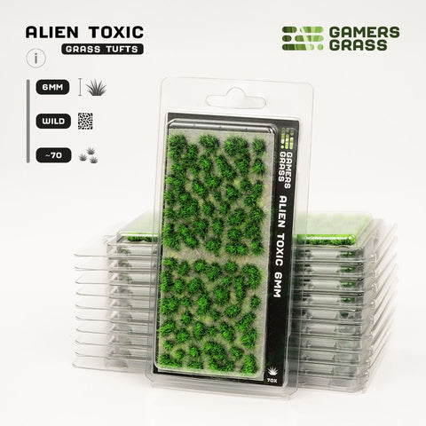 Alien Tufts 6mm - Alien Toxic Wild