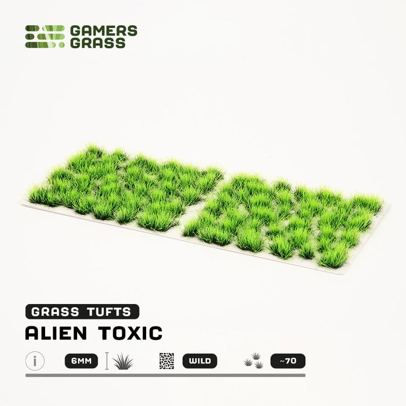Alien Tufts 6mm - Alien Toxic Wild