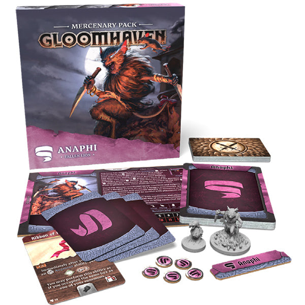 Gloomhaven, 2e: Mercenary Pack- Anaphi, Fallen Lion