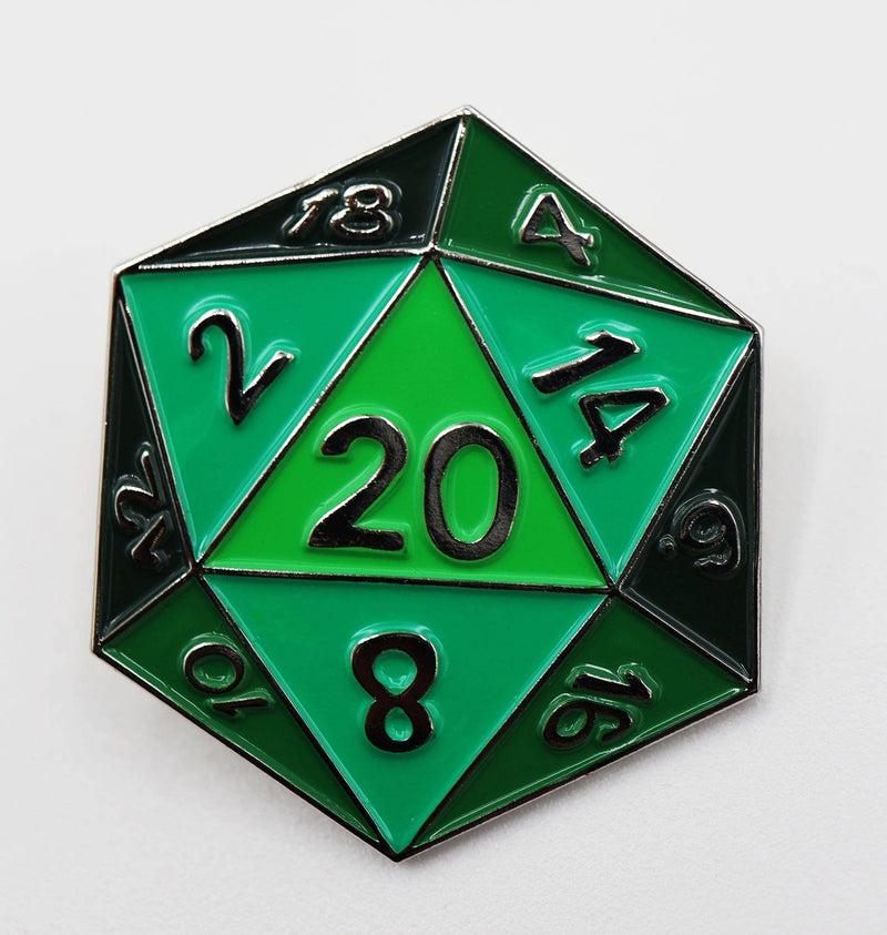 D20 Pin: Green