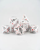 Emberglow Dice: Metal Set in Book