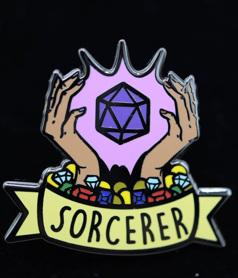 Banner Class Pin - Sorcerer